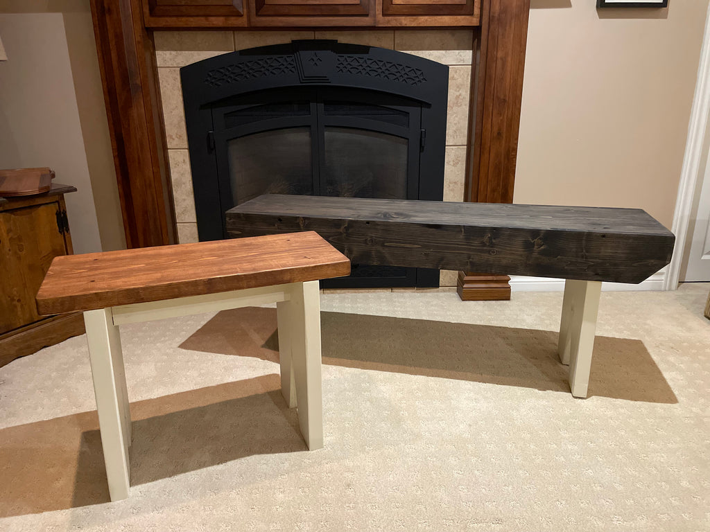 Rustic Farmhouse Bench