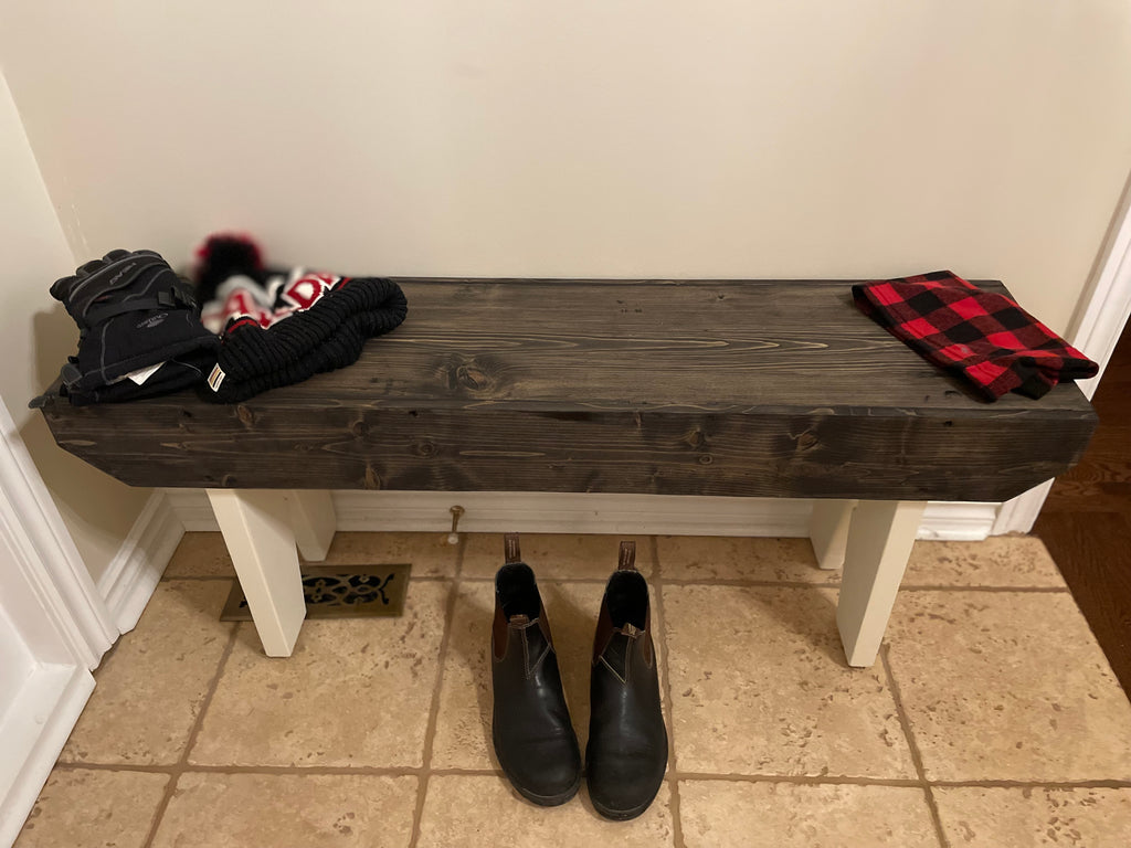Rustic Farmhouse Bench